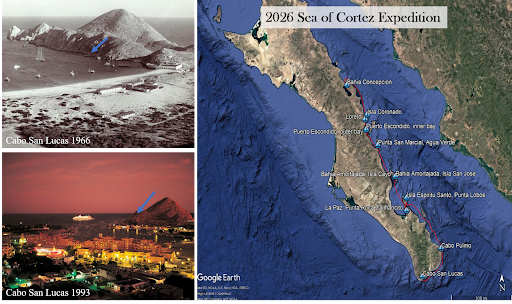 Cabo San Lucas then and now